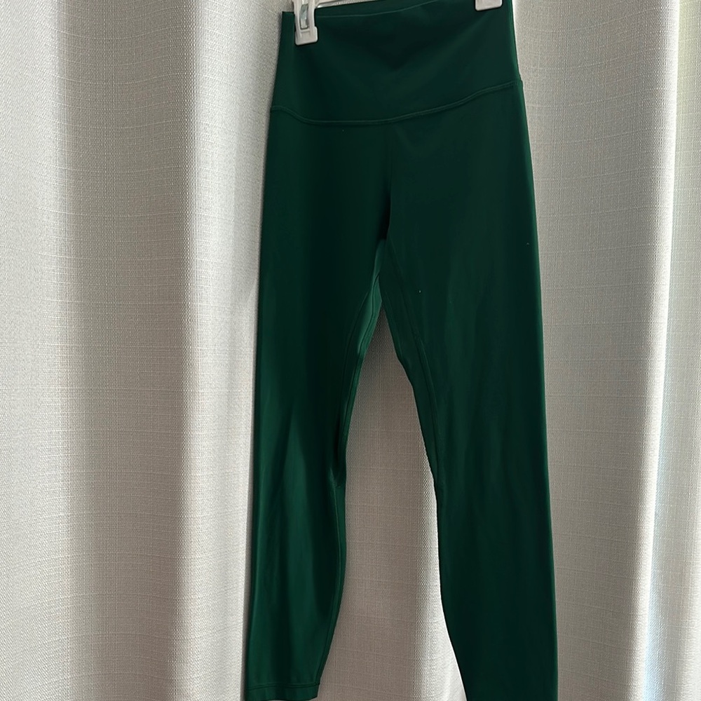 Lululemon Athletica Dark Green Leggings